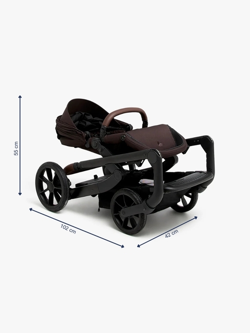 Beemoo Pro Max Sportsvogn, Espresso Brown