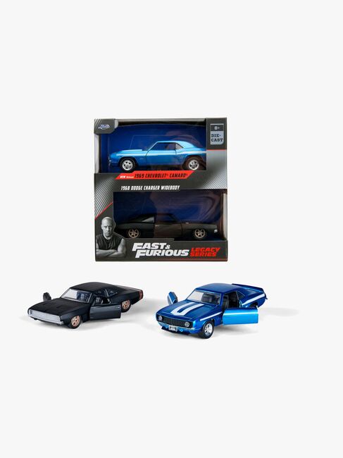 Jada Toys Fast & Furious Biler Doublepack Dodge Charger & Chevrolet Camaro 1:32