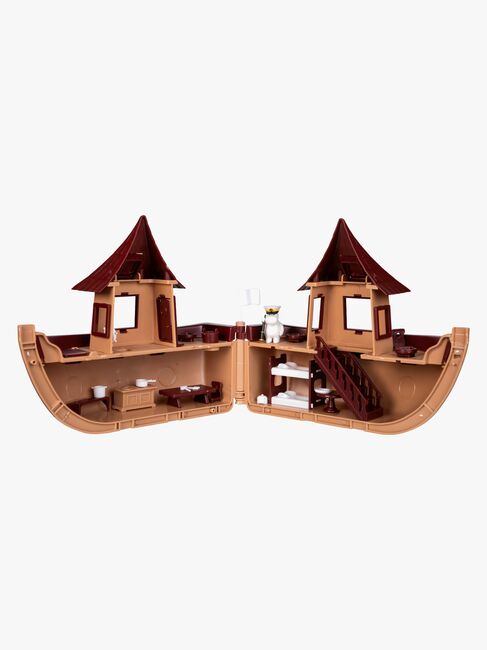 Mummitrollet Haffsårkestern Båt med 1 Figurer