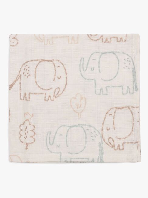 Jollein Vaskekluter 3-Pakk, Elephant Tales