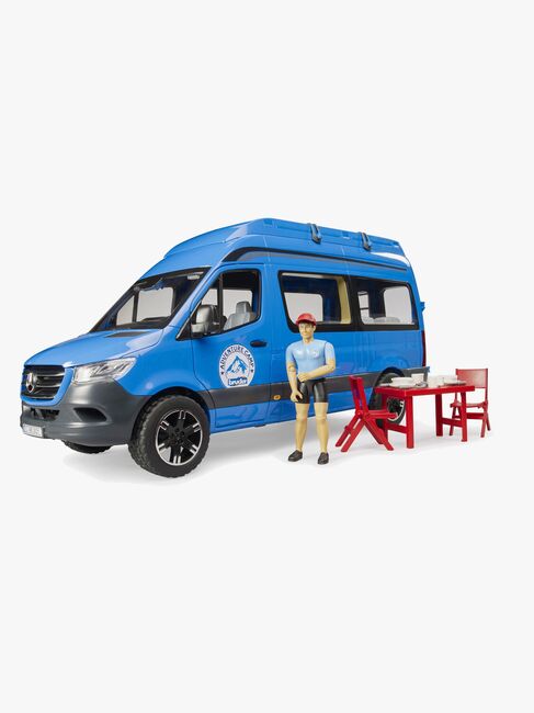 Bruder MB Sprinter Campingbil med Tilbehør