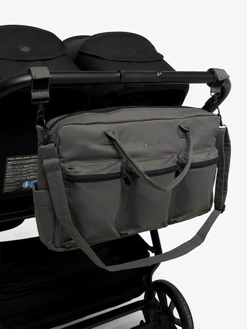Beemoo Pro Double Stelleveske, Mocha Grey
