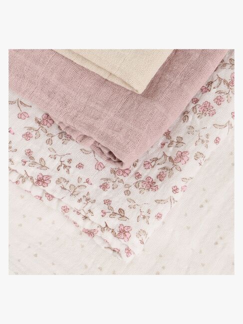 Pippi Musselinteppe 8-Pakk, Violet Ice