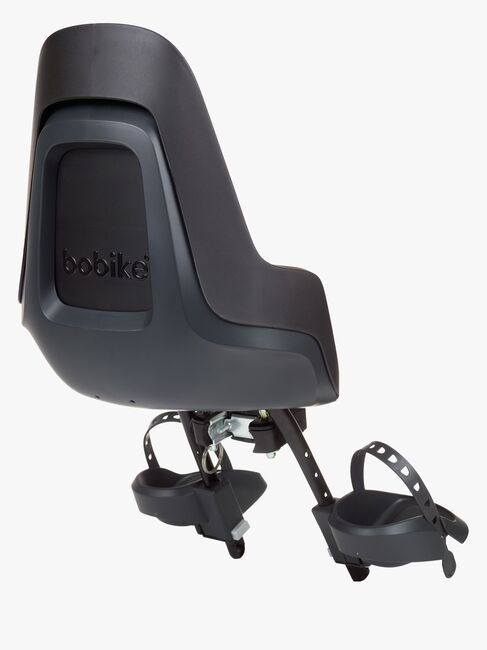 BoBike GO Mini Front Mount Sykkelsete, Urban Black