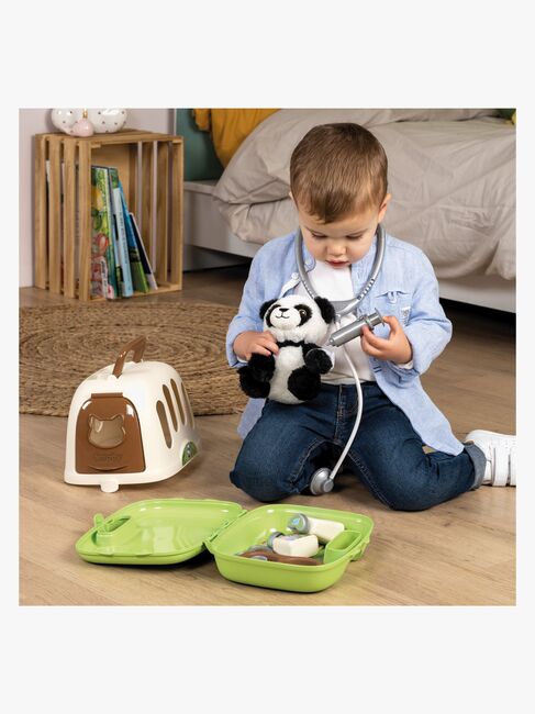 Smoby Animal Care Case Lekesett