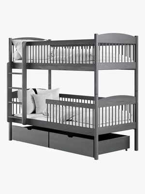 Lano Meble LUNA Køyeseng 90x200, Graphite