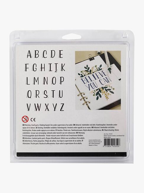 Creativ Company Sketch Marker Tusjer Milde Farger, 12-pack