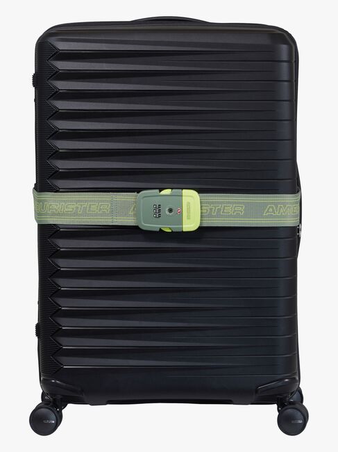 American Tourister TSA Bagasjestropp, Olive/Lime
