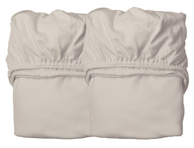 Leander Stretchlaken 2-pack 60x115, Cappuccino