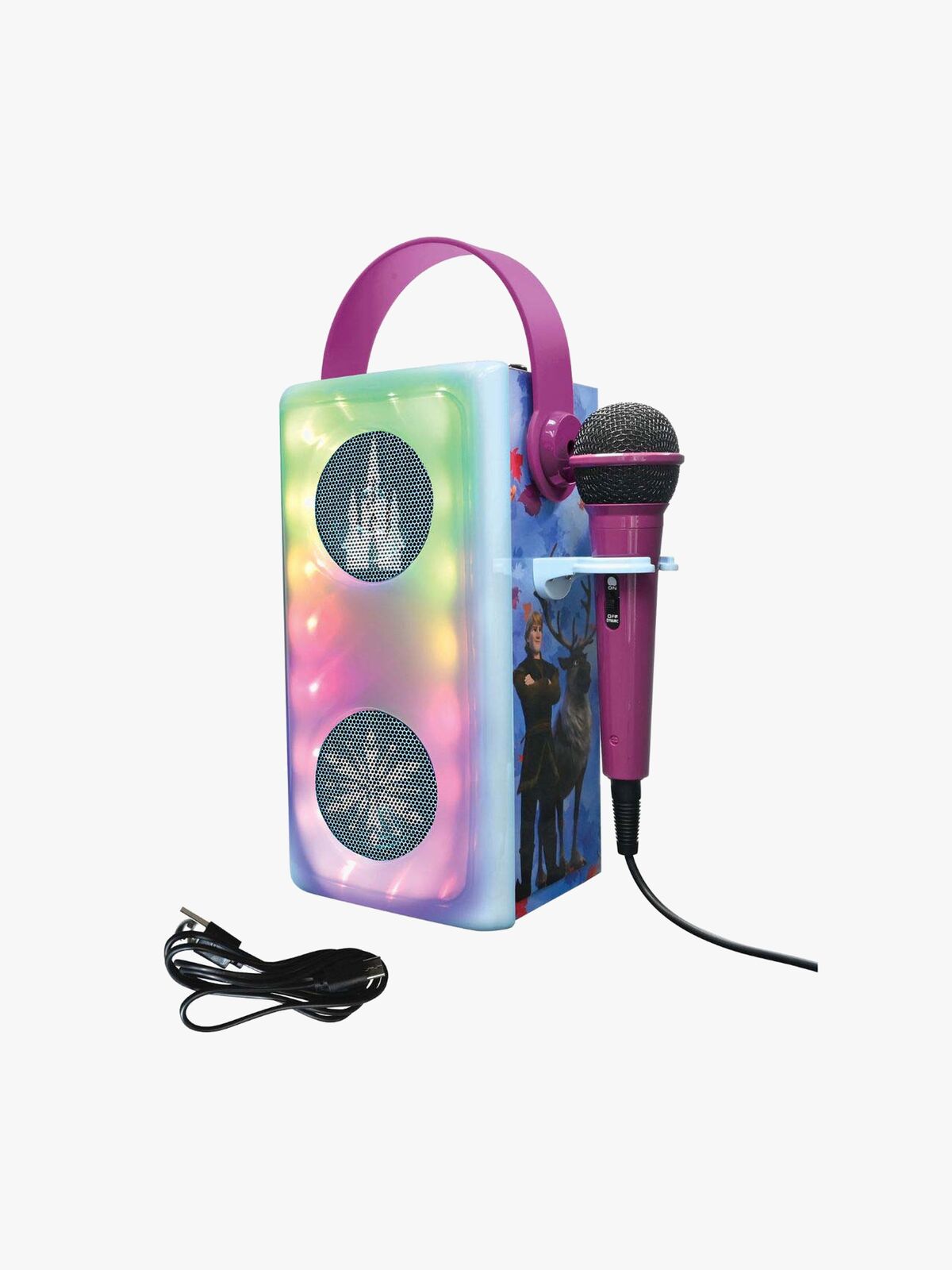 Disney Frozen Høyttaler med Mikrofon og Lys