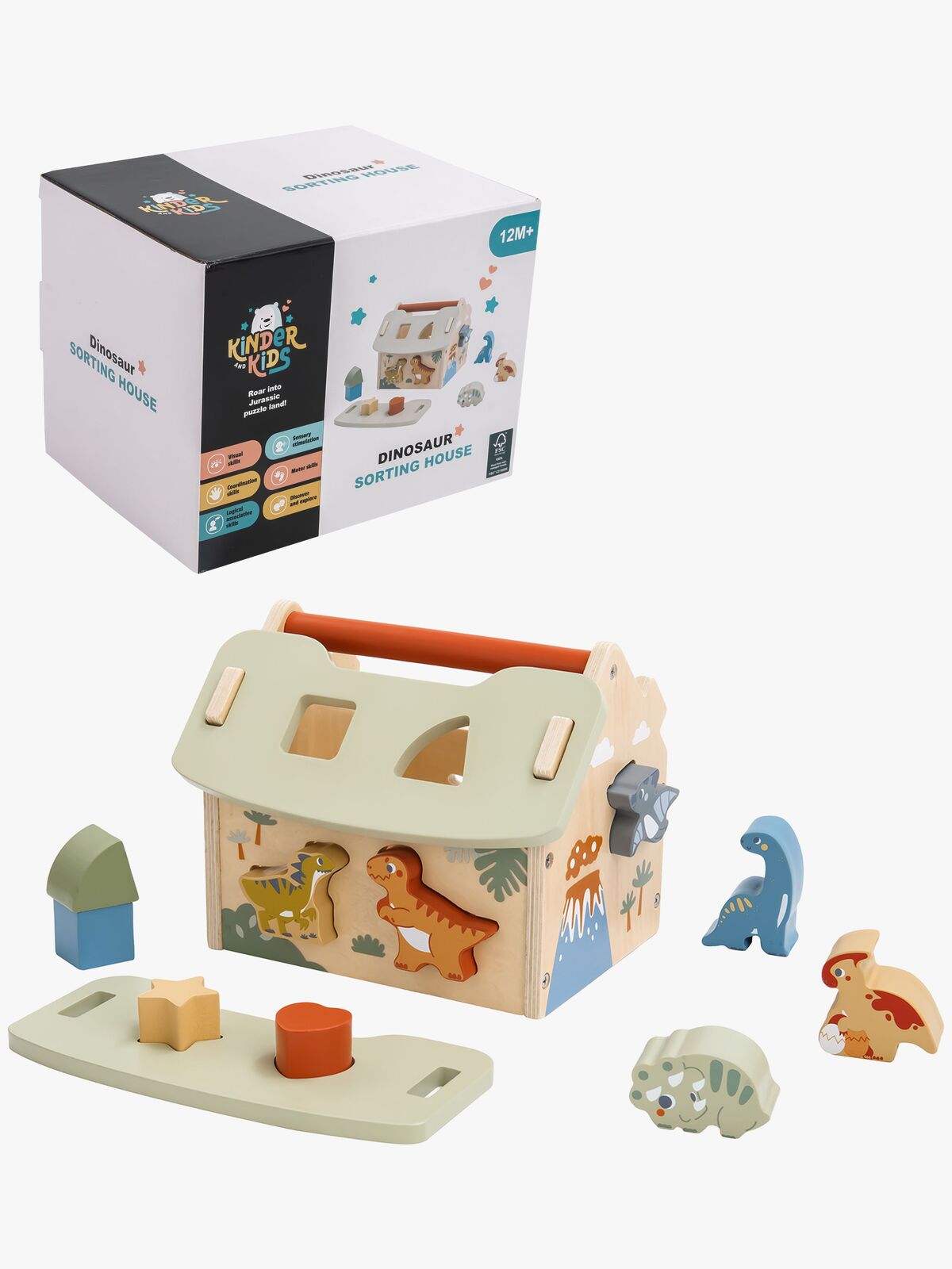 Kinder and Kids Sorteringsboks Dinosaur