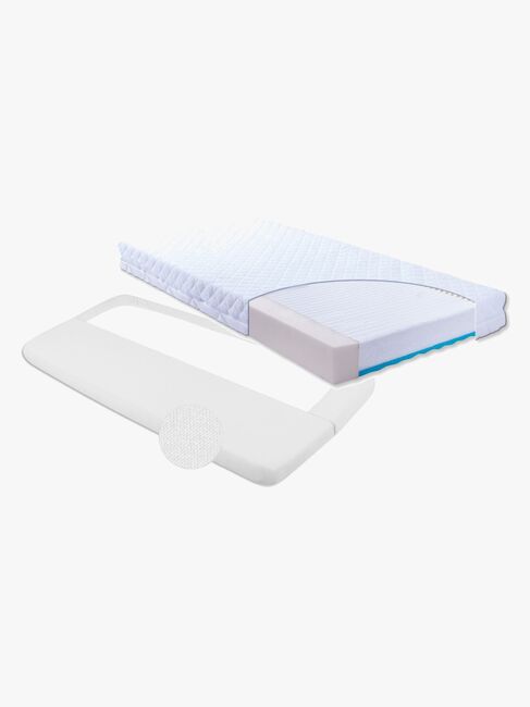 BabyMatex Madrass Carpathia med Madrasstrekk Overtrekk, Frotté 70x140