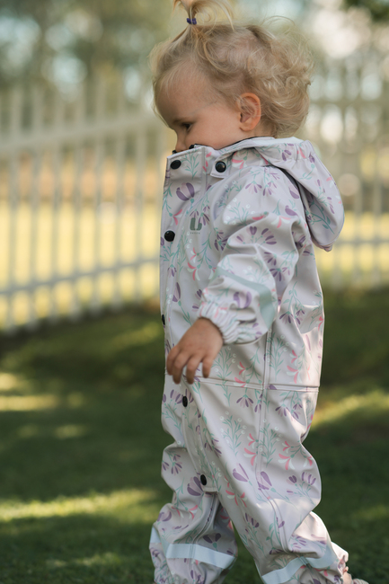 Lindberg Vattholma Regndress, Lavender/Pink