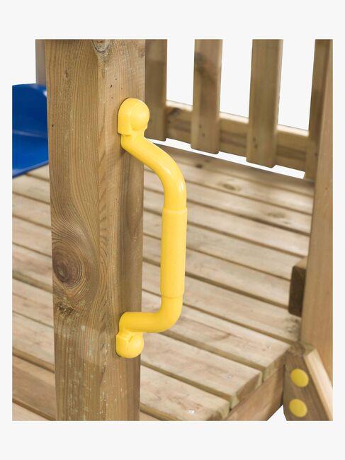 Swing King Daan Lekestativ med Blå Sklie