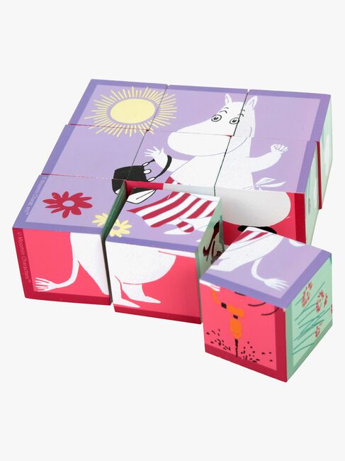 Mummitrollet Kubepuslespill 9 deler