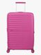 American Tourister FastForward Spinner Koffert 67-77L, Electric Fuchsia