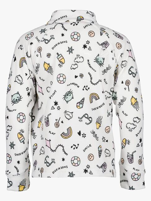 Didriksons Jadis Genser med Glidelås, Doodle Multi