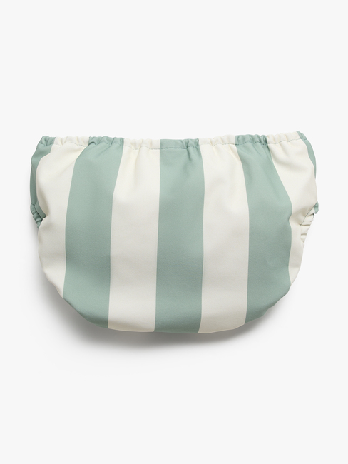 Nordbjörn Mölle 2-pack Badebleier, Lyseblå Stripete