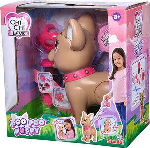 ChiChi Love Poo Poo Interaktiv Leke Hund