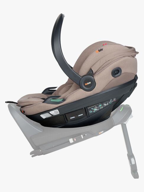 BeSafe Go Beyond 2 Babybilstol, Dark Sand Soft Breeze