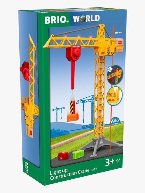 BRIO 33835 Heisekran med Lys