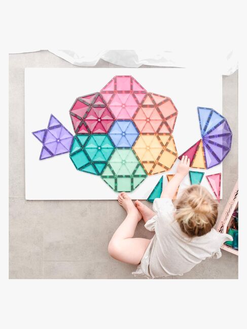 Connetix Magnetiske Byggeklosser Pastel Mega 202 Deler