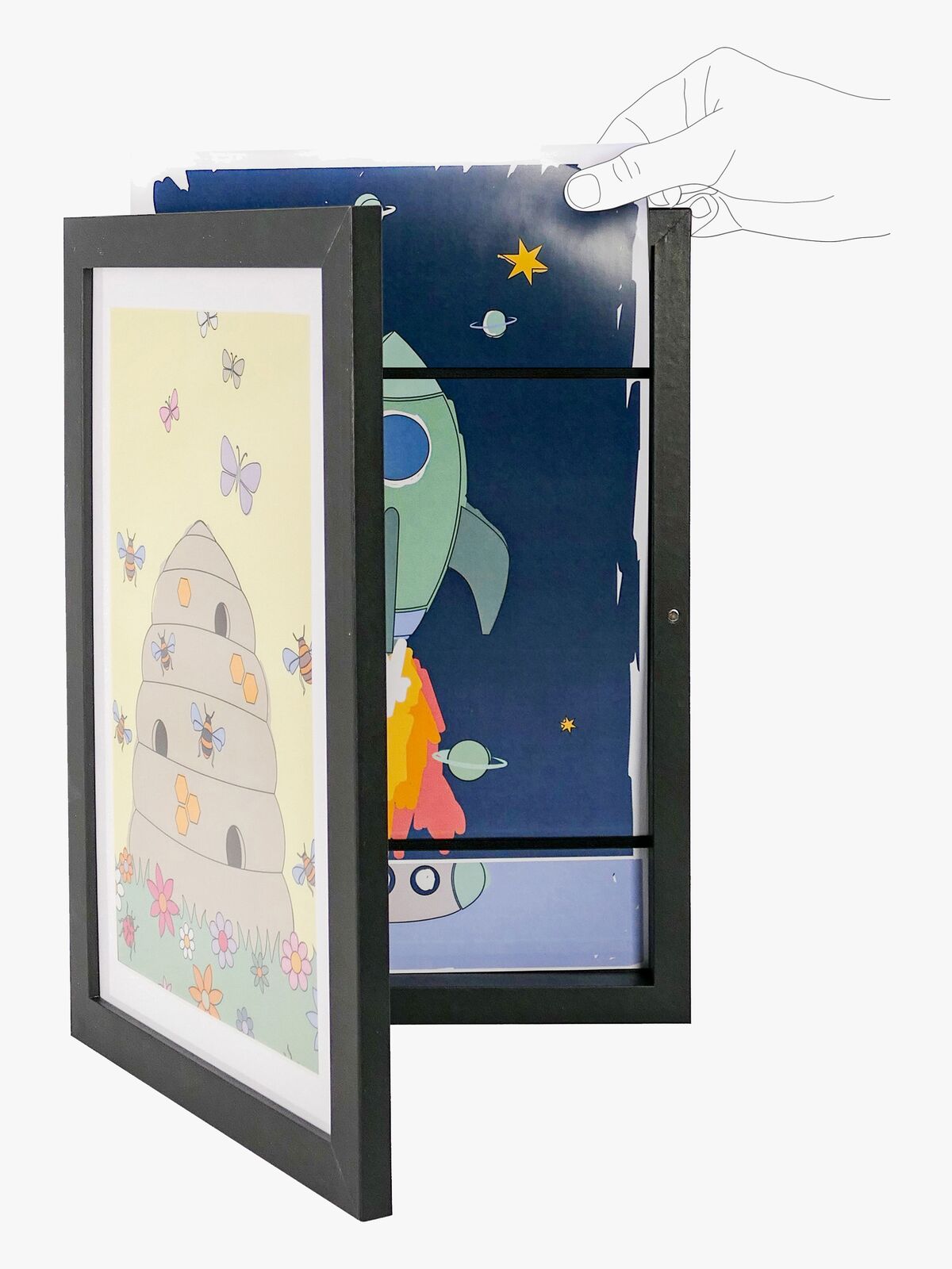 Vanilla Copenhagen Gallery Ramme, Black