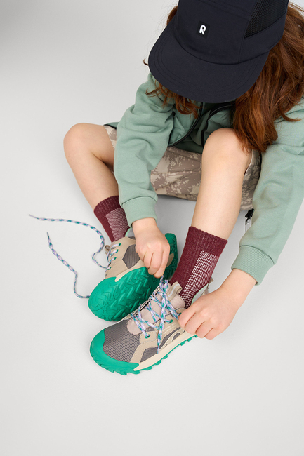 Reima Kulkuri  Vanntette Sneakers, Earthy Beige