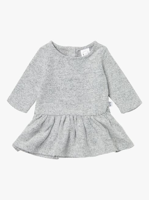 Luca & Lola Olga Kjole Baby, Grey Melange