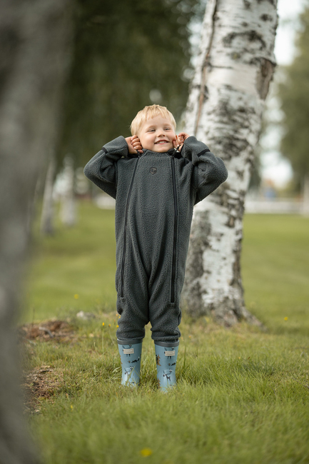 Lindberg Ramund Fleecedress, Green