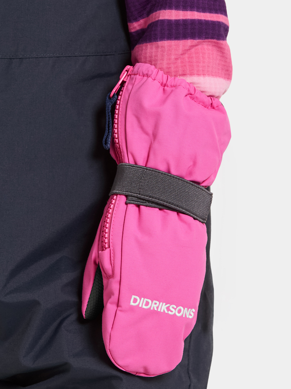 Didriksons Biggles Zip Votter, Sweet Pink