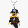 LEGO® Ikonisk Kaptein Brickbeard Nøkkelring med LED-lys