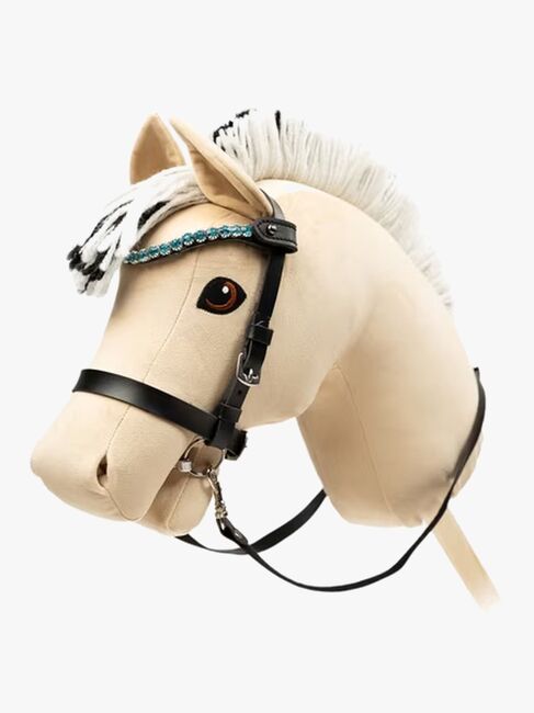 My Hobby Horse Pannebånd med Steiner, Svart Blå