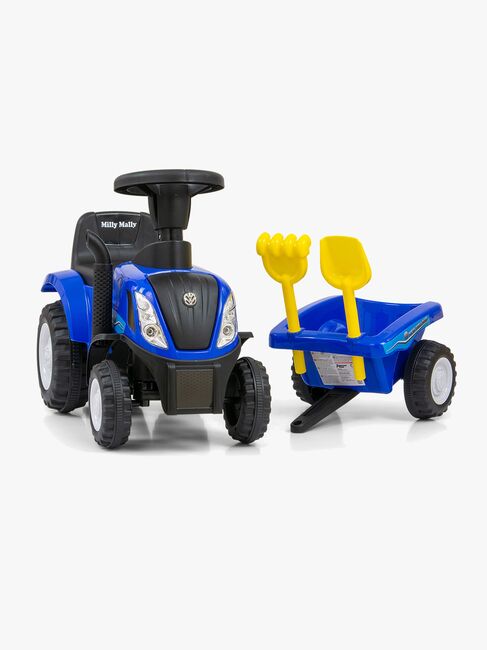 Milly Mally Gåbil New Holland T7 Traktor, Blå