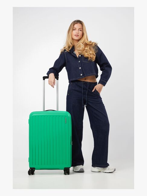 American Tourister Rejoy Spinner Trillekoffert 66L, Jade Green