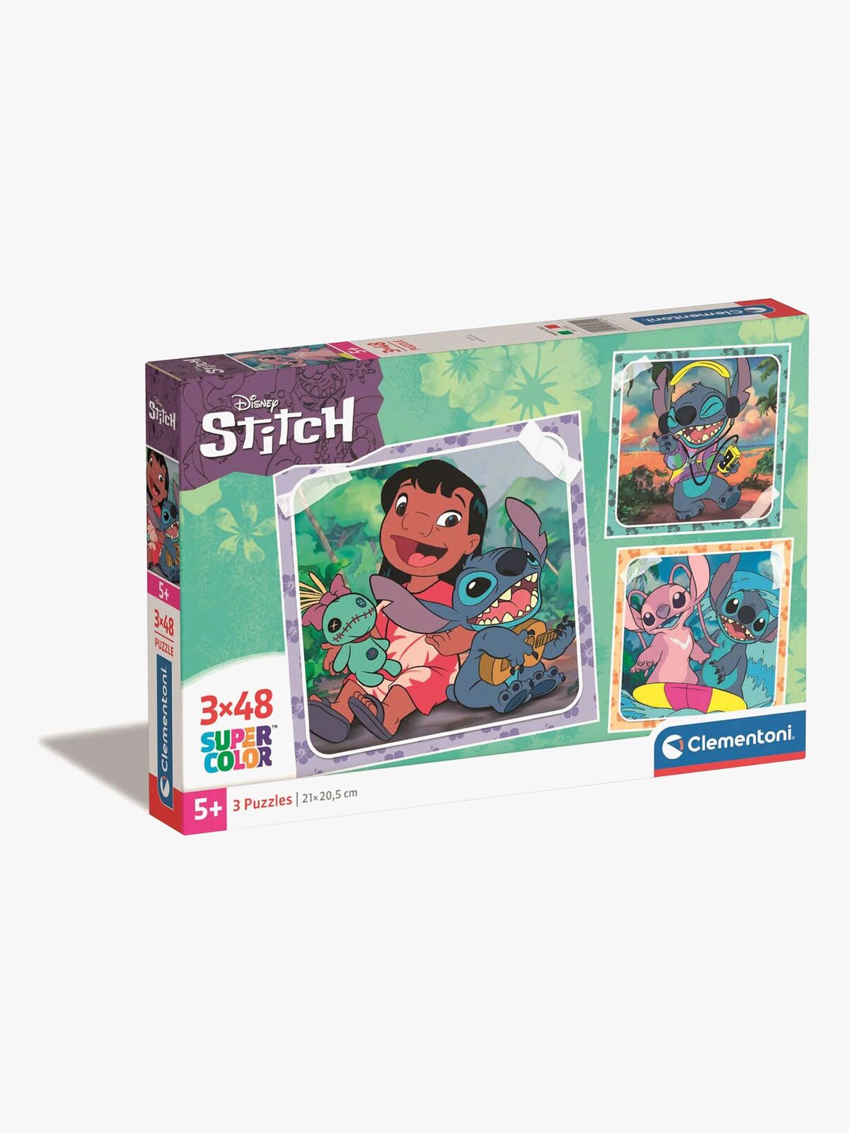 Disney Lilo & Stitch Puslespill 3x48