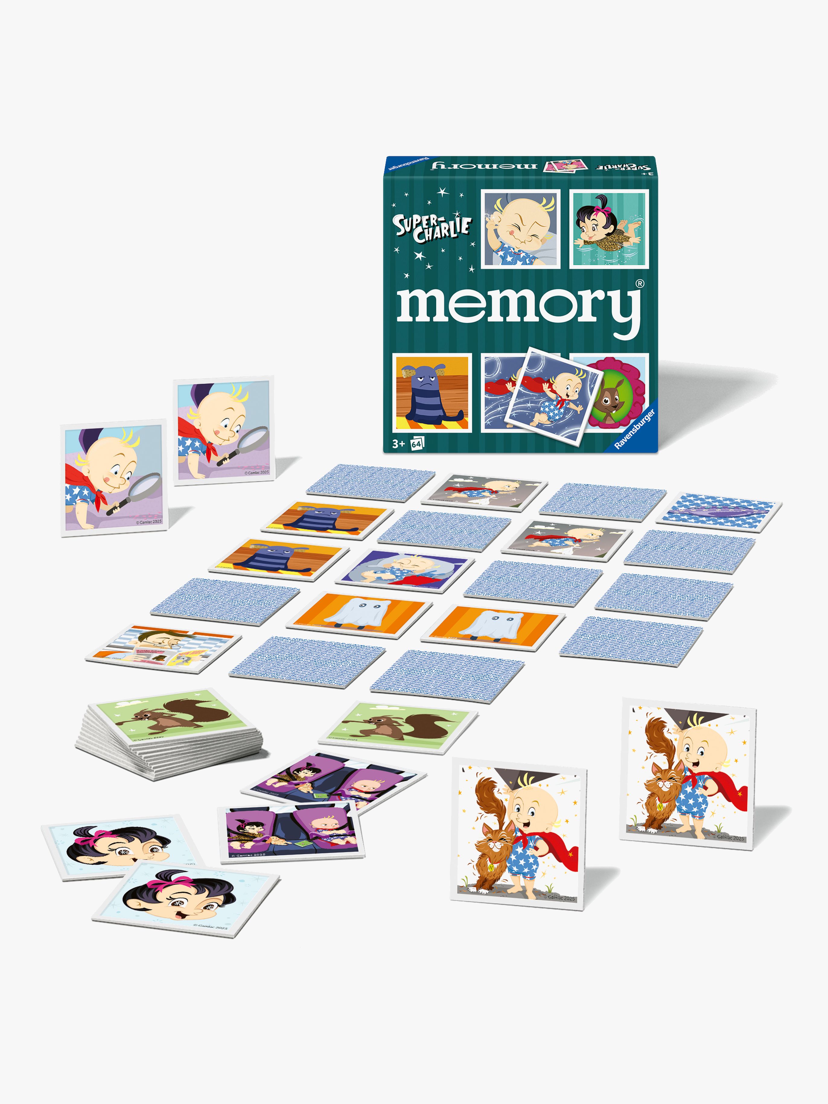 Ravensburger Super Charlie Memoryspill - Kortspill & Memory
