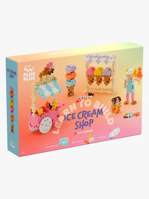 Plus-Plus Learn to Build  Iskremkiosk Byggesett 275 Deler