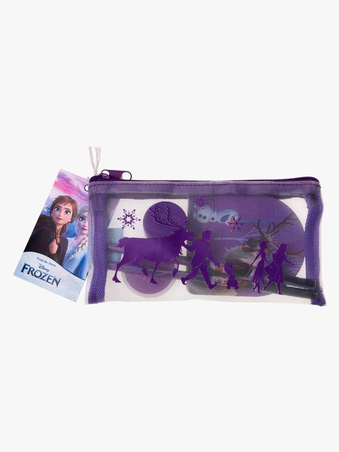 Disney Frozen Pennal med Skrivesett, Lilla