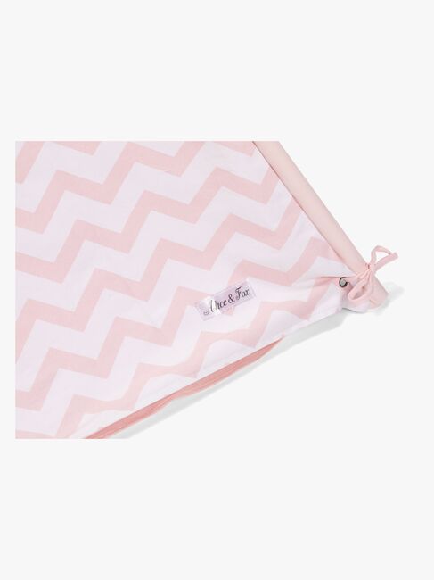 Alice & Fox Leketelt Tipi, Rosa/Hvit