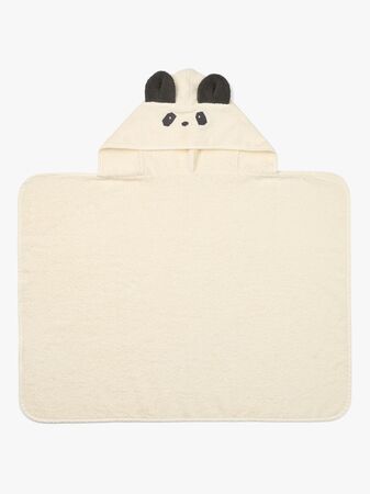 LIEWOOD Vilas Panda Håndkle med Hette, Creme de la creme
