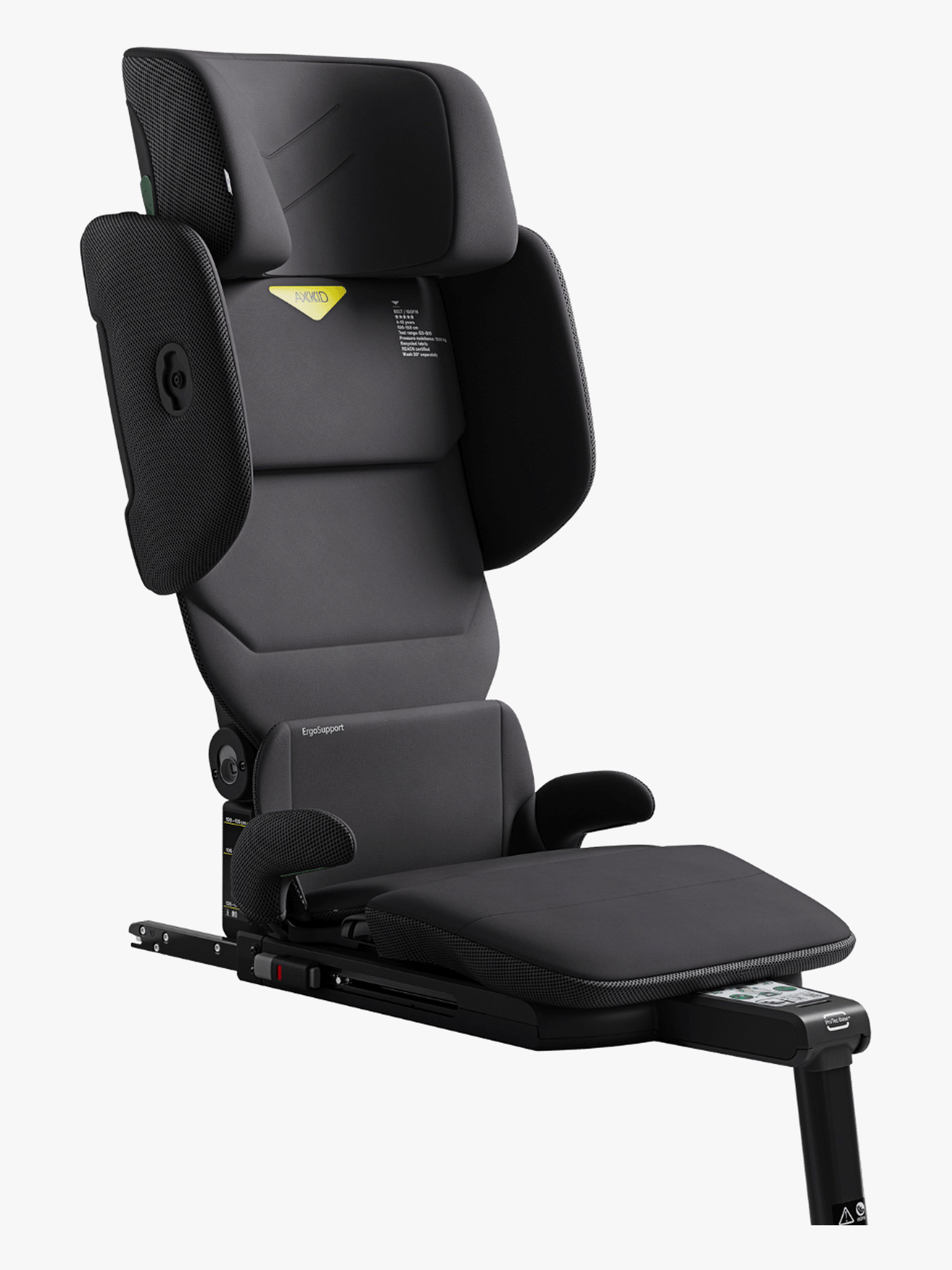 Axkid Up Beltestol, Arctic Mist Grey - ISOFIX - Polyester,Stål