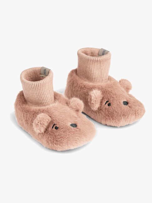 LIEWOOD Beth Bear Plush Tøfler, Pale Tuscany