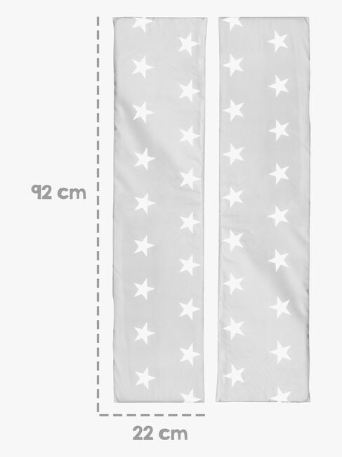 Roba Barn Piknikbord Set til 4 Deluxe med Parasoll & Sitteputer, Grå