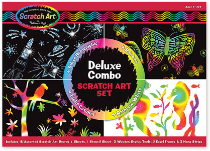 Melissa & Doug Scratch Art Deluxe