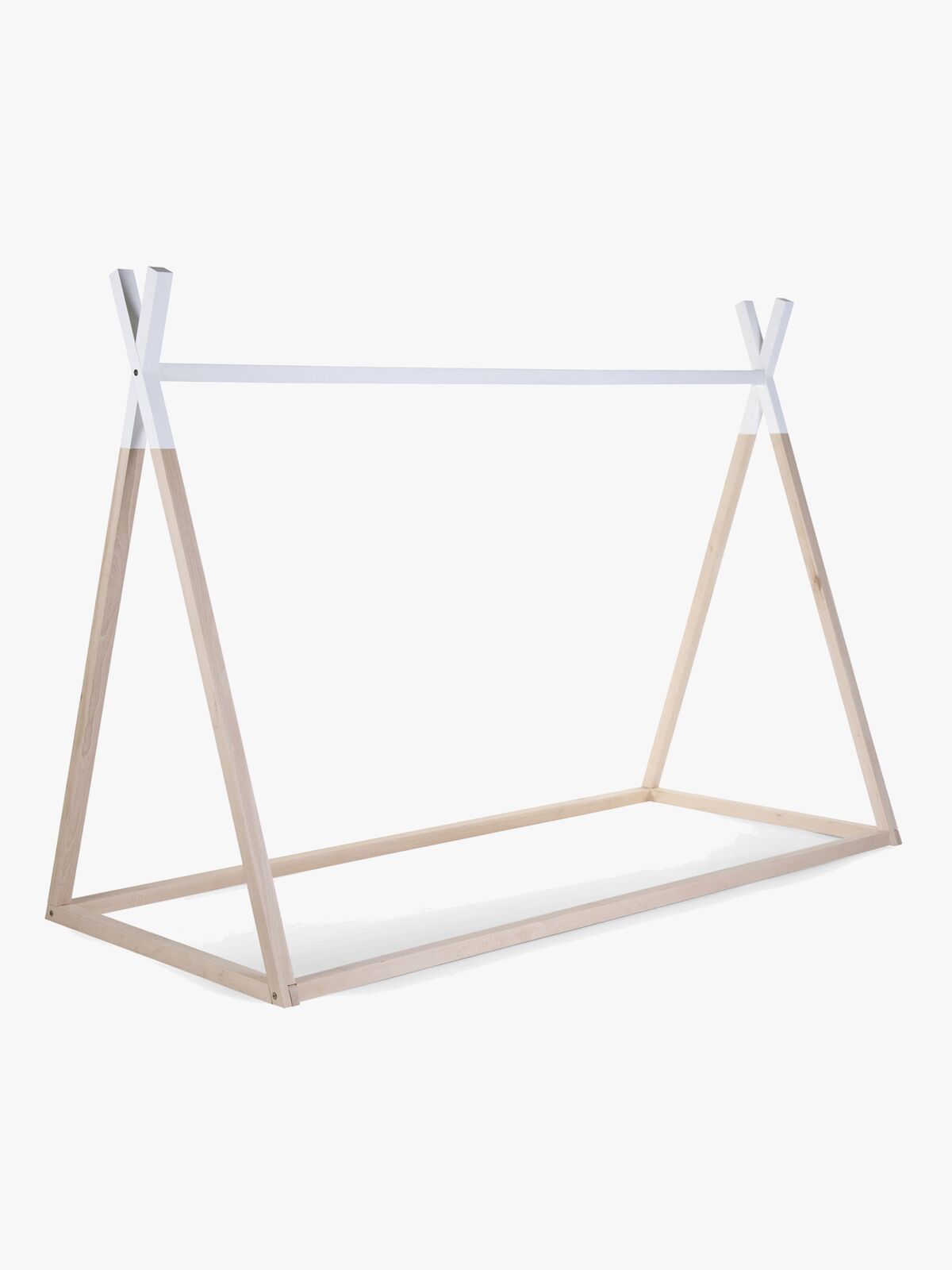 Childhome Seng Tipi 90x200, Hvit&Natur