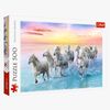 Trefl Galopperande Vita Hästar Puslespill 500 Brikker