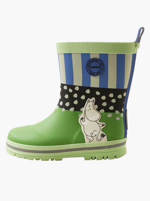 Reima Mummitrollet  Magiske Gummistøvler, Greenery