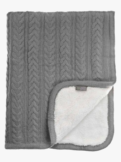 Vinter & Bloom Teppe Cuddly, Dove Grey