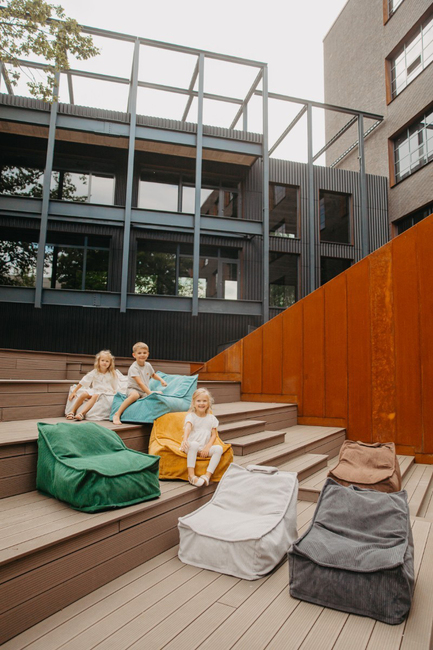 Yappy Kids Yappyhug Saccosekk, Light Grey